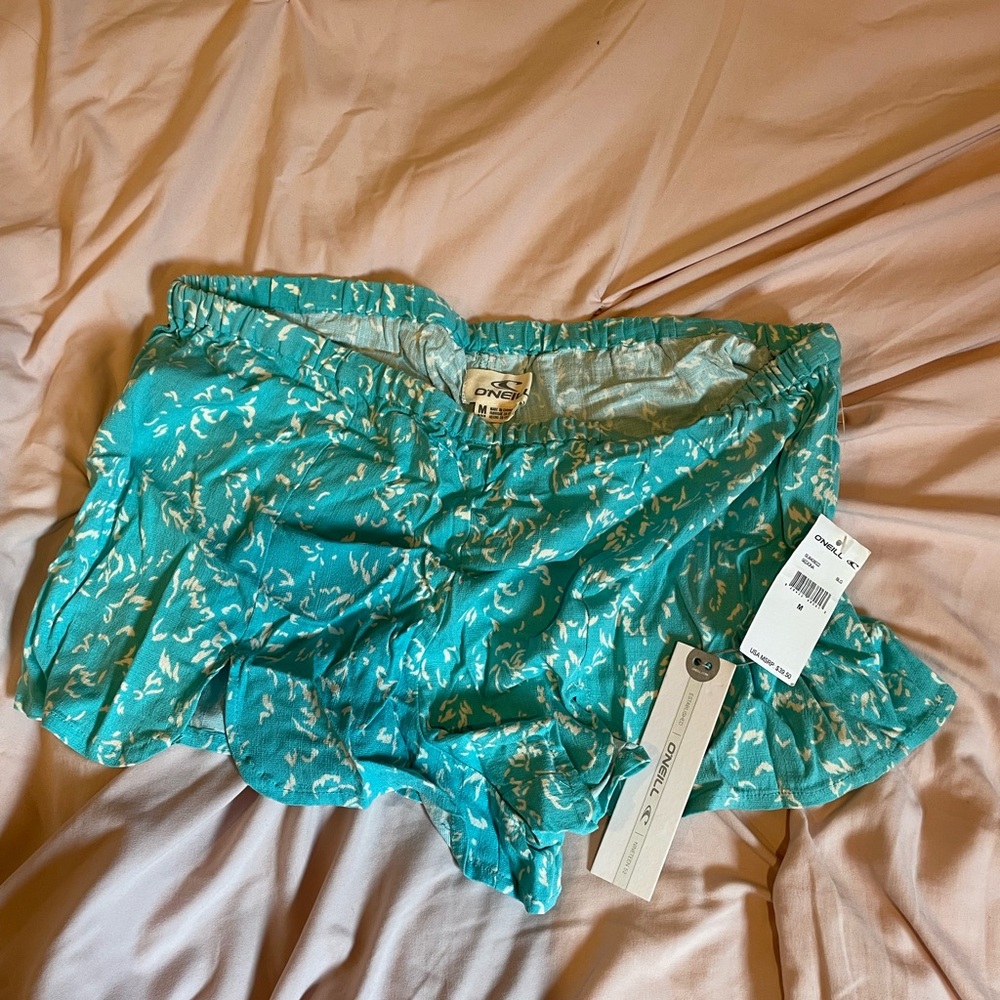O'Neill Turquoise Athletic Shorts with Elastic Waistband